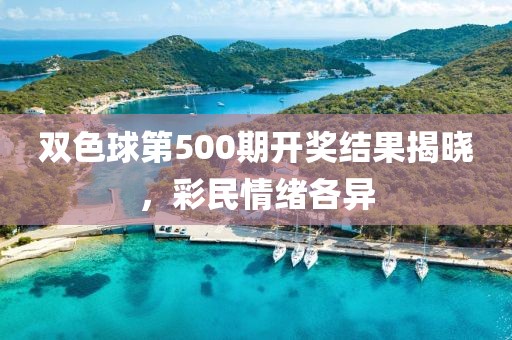 双色球第500期开奖结果揭晓，彩民情绪各异